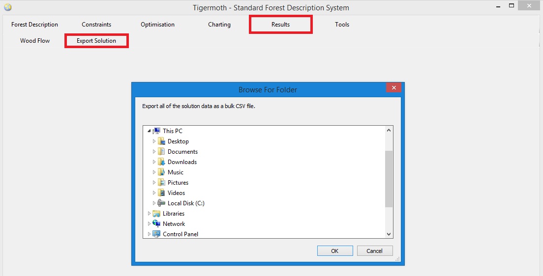 Reporting create textfile tigermoth online